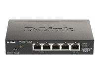 D-Link DGS 1100-05PDV2 - Commutateur - intelligent - 5 x 10/100/1000 (2 PoE) - de bureau - PoE (18 W) DGS-1100-05PDV2