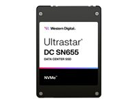 WD Ultrastar DC SN655 WUS5EA1A1ESP7E1 - SSD - 15.36 To - interne - 2.5" - U.3 PCIe 4.0 (NVMe) 0TS2460