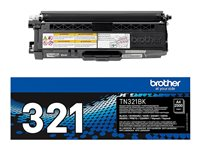Brother TN321BK - Noir - original - cartouche de toner - pour Brother DCP-L8400, DCP-L8450, HL-L8250, HL-L8350, MFC-L8650, MFC-L8850 TN321BK