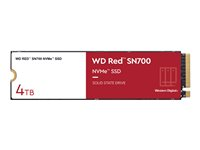WD Red SN700 WDS400T1R0C - SSD - 4 To - interne - M.2 2280 - PCIe 3.0 x4 (NVMe) WDS400T1R0C