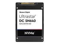 WD Ultrastar DC SN640 WUS4BB076D7P3E1 - SSD - 7680 Go - interne - 2.5" - U.2 PCIe 3.1 x4 (NVMe) 0TS1963