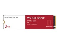 WD Red SN700 WDS200T1R0C - SSD - 2 To - interne - M.2 2280 - PCIe 3.0 x4 (NVMe) WDS200T1R0C