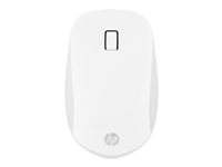 HP 410 Slim - Souris - droitiers et gauchers - 3 boutons - sans fil - Bluetooth 5.0 - blanc, finition matte - pour Laptop 15, 15s 4M0X6AA#ABB