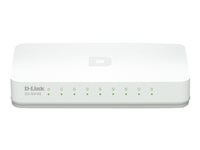 dlinkgo 8-Port Fast Ethernet Easy Desktop Switch GO-SW-8E - Commutateur - 8 x 10/100 - de bureau GO-SW-8E