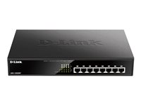 D-Link DGS 1008MP - Commutateur - non géré - Montable sur rack - PoE (140 W) DGS-1008MP