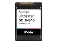 WD Ultrastar DC SN840 WUS4BA119DSP3X1 - SSD - 1920 Go - interne - 2.5" - U.2 PCIe 3.1 x4 (NVMe) 0TS1875