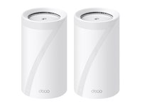 TP-Link Deco BE85 V1 - - système Wi-Fi - (2 routeurs) - maillage - 1GbE - Wi-Fi 7 - Multi-Bande DECO BE85(2-PACK)