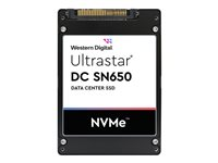 WD Ultrastar DC SN650 WUS5EA176ESP5E3 - SSD - 7.68 To - interne - 2.5" - U.3 PCIe 4.0 (NVMe) 0TS2374