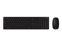 ASUS W5000 - Ensemble clavier et souris - sans fil - 2.4 GHz - Français - noir 90XB0430-BKM2J0