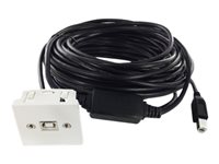 Plastron - Plaque - USB Type B 2061509
