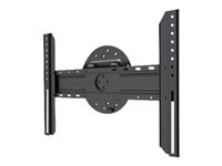 Neomounts LED-WR100 - Support - fixé - pour Écran LCD - noir - Taille d'écran : 37"-75" - montable sur mur LED-WR100BLACK