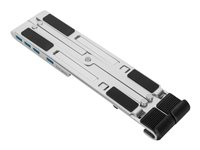 Targus - Support pour ordinateur portable - avec concentrateur USB 4 ports - 10" - 15.6" - argent AWU100205GL