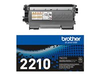 Brother TN2210 - Noir - original - cartouche de toner - pour Brother DCP-7060, 7065, 7070, HL-2240, 2250, 2270, MFC-7360, 7460, 7860; FAX-2840, 2940 TN2210