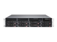 Supermicro SuperServer 6028R-TR - Montable sur rack - pas de processeur - 0 Go - aucun disque dur SYS-6028R-TR