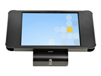 StarTech.com Secure Tablet Stand, Anti Theft Universal Tablet Holder for Tablets up to 10.5", Lockable Tablet Stand for Desk/ K-Slot Compatible, VESA Mount, Wall Mount Tablet Enclosure - Security POS Tablet Stand (SECTBLTPOS2) - Pied - pour tablette - verrouillable - acier - noir - Taille d'écran : 10.5" - Interface de montage : 100 x 100 mm - montable sur mur, ordinateur de bureau, étrier de montage VESA SECTBLTPOS2